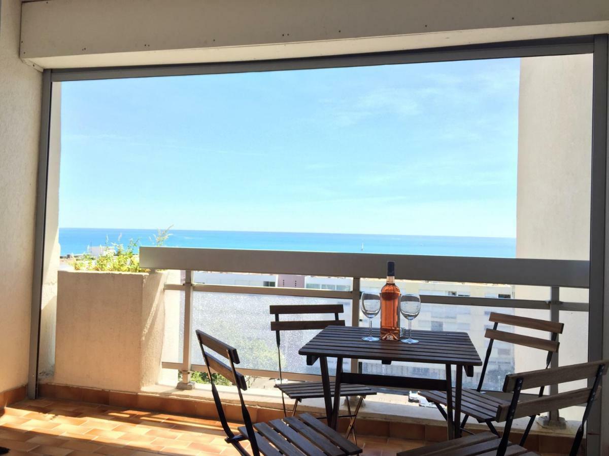 Exceptionnel ! Appartement Vue Imprenable Sur Mer. Carnon-Plage Exteriör bild