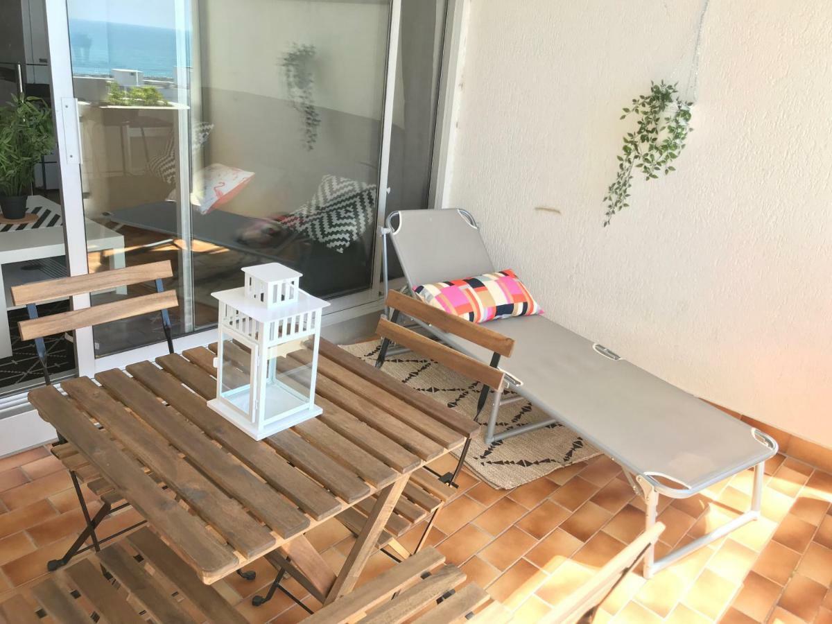 Exceptionnel ! Appartement Vue Imprenable Sur Mer. Carnon-Plage Exteriör bild